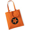 Stofftasche Stern personalisiert mit Namen | Bedruckter Jutebeutel Stoffbeutel für Kinder | Stern-Design mit Name für Schule, Kindergarten