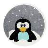 Kinderteppich Rund | Pinguin von Svanhilde | Rund 133 cm