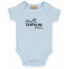 Baby Body mit Name | Personalisiertes Geschenk...