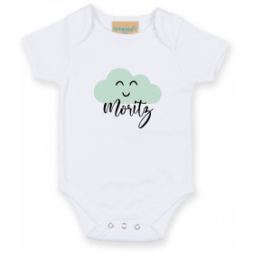 Baby Body Wolke mit Name | Personalisiertes Geschenk...