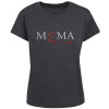 Damen T-Shirt Mama mit Herz und Kindernamen