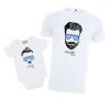 Herren T-Shirt und Baby Body im Set | #Dadlife