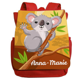 Kindergartenrucksack mit Namen | Motiv Koala