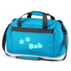 Personalisierte Sporttasche Pfoten | Hundetasche für Hundepension