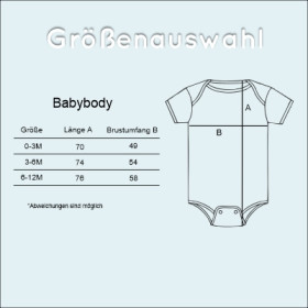 Personalisierter Baby Body | Kleiner Sonnenschein