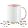 Tasse zu Weihnachten | Merry Christmas Glitter