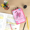 Personalisierte Federmappe mit Name | Minnie Mouse (rosa)