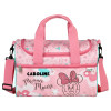 Kleine Sporttasche mit Name | Minnie Mouse in rosa