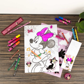 Set Minnie Mouse | Kinderrucksack mit Malturm