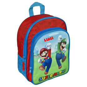 Kindergartenrucksack mit Name | Super Mario