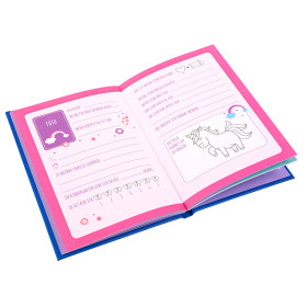 Personalisiertes Freundebuch Kindergarten | mit Initiale und Name