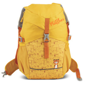 Wanderrucksack Kinder mit Name | Tiger (gelb)