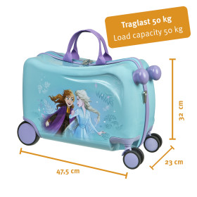 Koffer Ride-On Disney Frozen | Trolley aus Polycarbonat