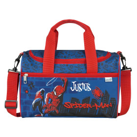 Sporttasche mit Namen | Motiv Spiderman POW