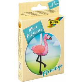 Nähset für Kinder | DIY Motiv Flamingo Vogel...