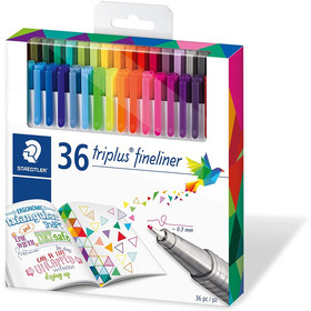 Mal-Set Stifte triplus fineliner | Set aus 36 Farben