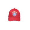 Kinder Cap mit Name bedruckt | FC Bayern München in Rot 5 Sterne Logo