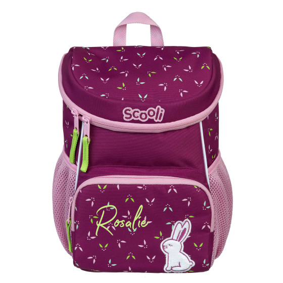 Mini-Me Kindergartenrucksack mit Namen | Kinderrucksack Mädchen (Rosie Rabbit)